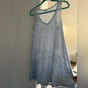 Z Supply animal print dress size L